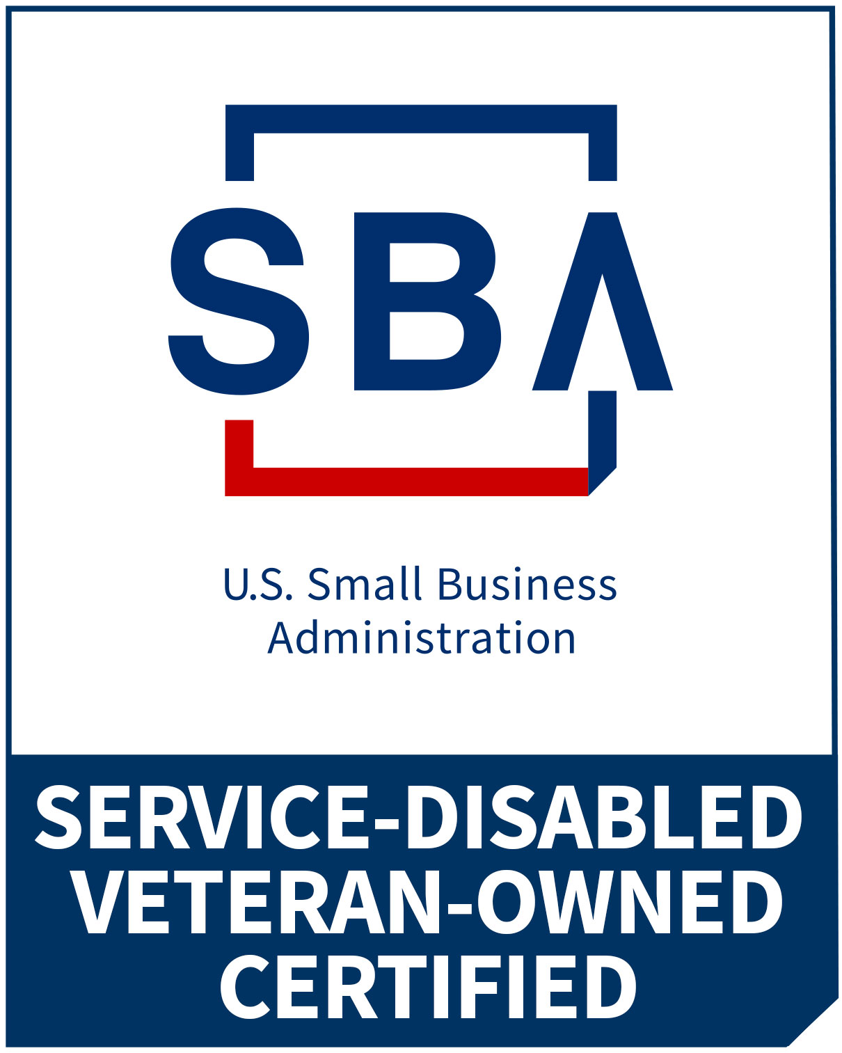 SBA Service-Disabled Veteran-Owned Small Business (SDVOSB) Certified
